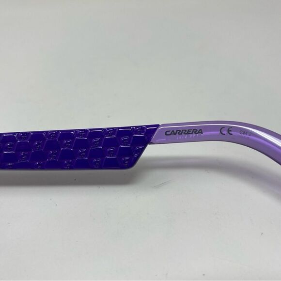 CARRERA 5000/S BAACC 55/16/135 PURPLE CRYSTAL GRAY LENSES PLASTIC SUNGLASS !621 - Picture 8 of 12
